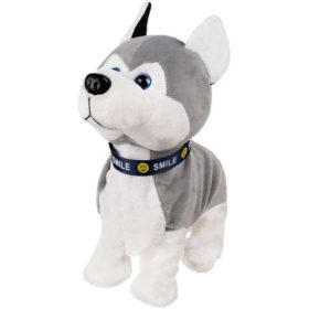 INTERAKTÍVNY PSÍK HUSKY plyšová hračka