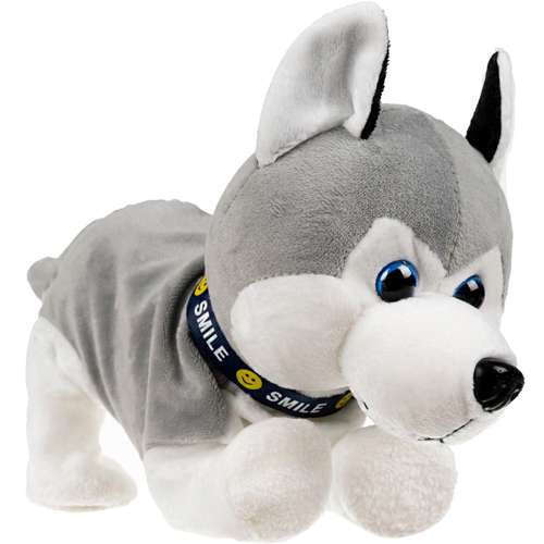 INTERAKTÍVNY PSÍK HUSKY plyšová hračka
