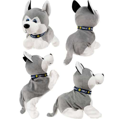 INTERAKTÍVNY PSÍK HUSKY plyšová hračka